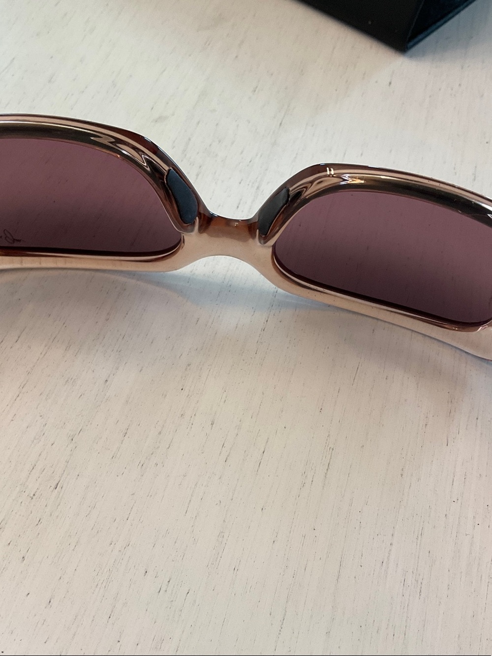Maui Jim “two step” Women's Transparent pink Sunglasses - Picture 7 of 7